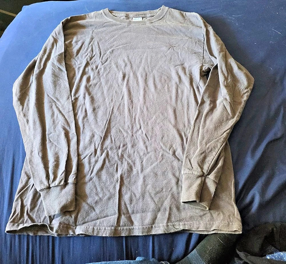 M&O Gold Soft Touch Long Sleeve T-Shirt, Brown